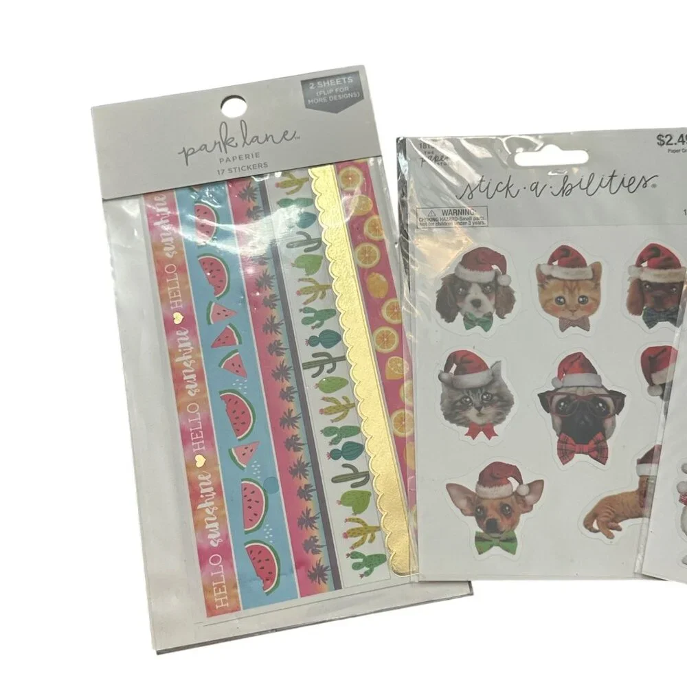 The Happy Planner Sticker Book Lot Mixed Scrapbooking Crafts Planning Holiday